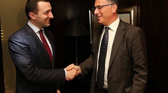 ირაკლი ღარიბაშვილი ისრაელის შინაგან საქმეთა მინისტრს შეხვდა