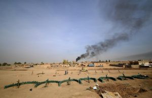 Mortars of the federal police forces are seen in the south of Mosul, Iraq, November 9, 2016. Picture taken November 9, 2016. REUTERS/Stringer