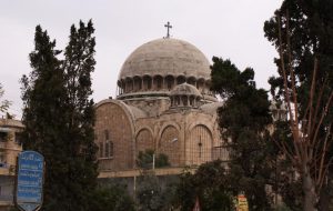 A church is pictured in Aleppo, Syria December 12, 2009. REUTERS/Khalil Ashawi