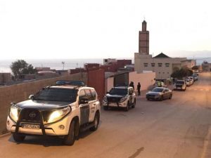 Spanish civil guards are seen during an operation in which they arrested two people accused of connections with Islamic militants, in Spain's North African enclave of Ceuta, January 13, 2017. Spanish Interior Ministry/Handout via Reuters