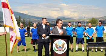 აშშ-ის საელჩომ შსს-ს თანამშრომლები წარმატებული თანამშრომლობისთვის დააჯილდოვა (ფოტო, ვიდეო)