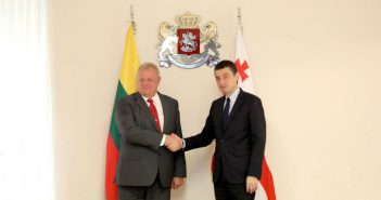გიორგი გახარია ლიეტუვას მთავრობის კანცლერს შეხვდა