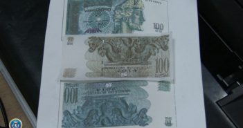 თბილისში ყალბი 100-ლარიანი კუპიურების დამზადება-გასაღების ფაქტზე ორი პირი დააკავეს
