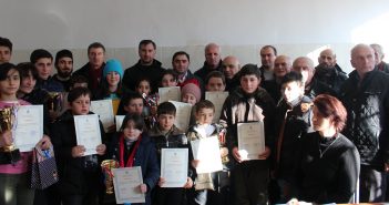 ხულოში ჭადრაკის ჩემპიონატში გამარჯვებულები დააჯილდოვეს